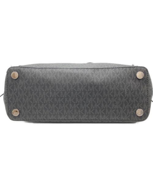MICHAEL KORS（マイケルコース）MICHAEL KORS (マイケルコース) シぐネイチャートートバッグ ブラックの古着・服飾アイテム