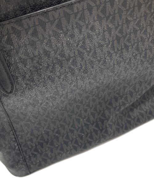 MICHAEL KORS（マイケルコース）MICHAEL KORS (マイケルコース) シぐネイチャートートバッグ ブラックの古着・服飾アイテム
