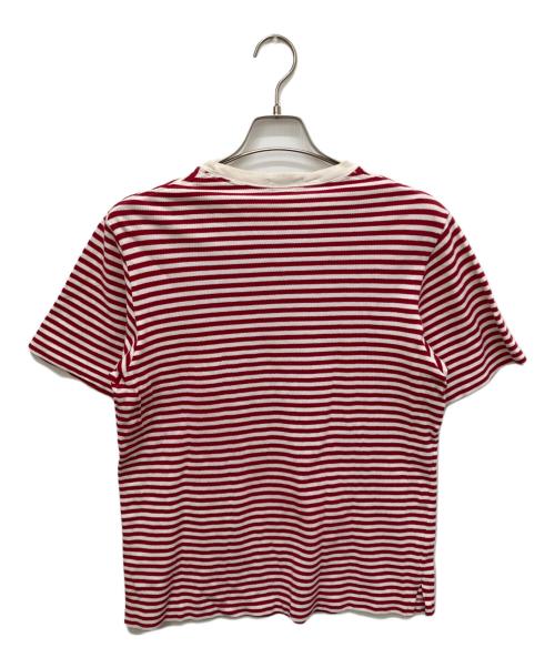 POLO RALPH LAUREN（ポロ・ラルフローレン）POLO RALPH LAUREN (ポロ・ラルフローレン) ボーダーTシャツ レッド サイズ:XLの古着・服飾アイテム