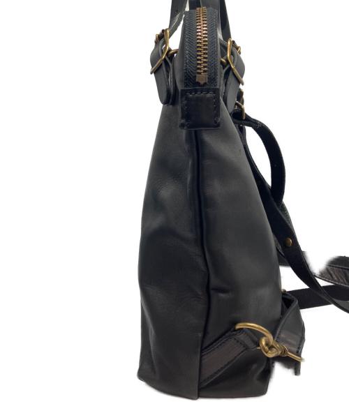 LESS DESIGN（レスデザイン）less DESIGN (レスデザイン) ホーストートリュック3WAYバッグ ブラックの古着・服飾アイテム