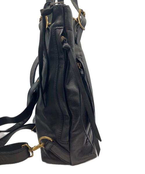 LESS DESIGN（レスデザイン）less DESIGN (レスデザイン) ホーストートリュック3WAYバッグ ブラックの古着・服飾アイテム