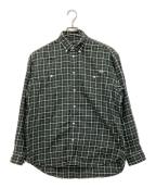 THE NORTH FACEザ ノース フェイス）の古着「フロストフォージ フランネルシャツ」｜グリーン