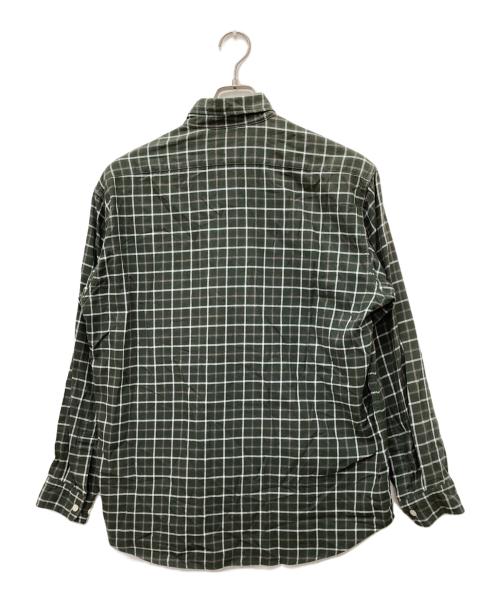 THE NORTH FACE（ザ ノース フェイス）THE NORTH FACE (ザ ノース フェイス) フロストフォージ フランネルシャツ グリーン サイズ:Sの古着・服飾アイテム