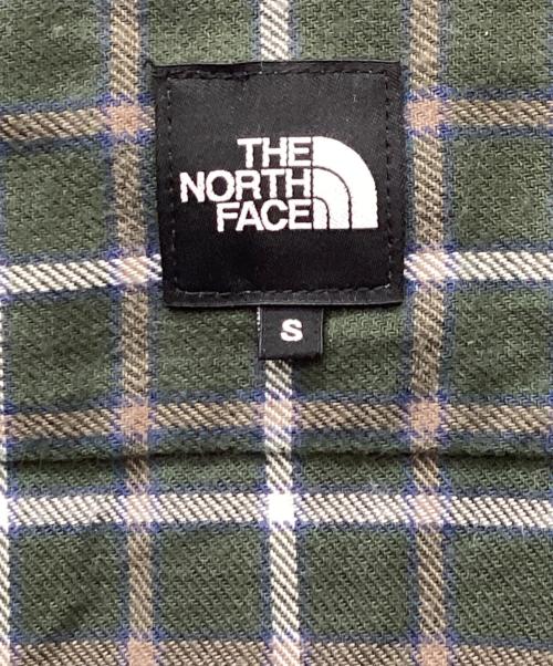 THE NORTH FACE（ザ ノース フェイス）THE NORTH FACE (ザ ノース フェイス) フロストフォージ フランネルシャツ グリーン サイズ:Sの古着・服飾アイテム