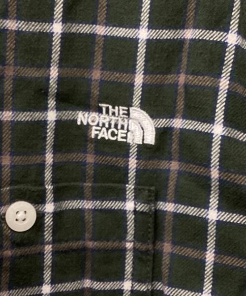 THE NORTH FACE（ザ ノース フェイス）THE NORTH FACE (ザ ノース フェイス) フロストフォージ フランネルシャツ グリーン サイズ:Sの古着・服飾アイテム