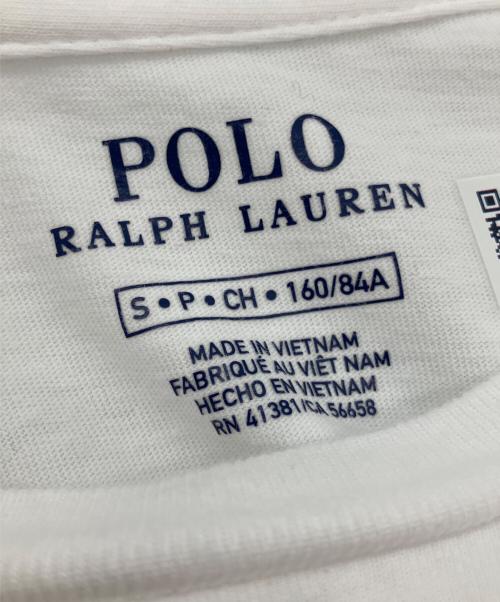POLO RALPH LAUREN（ポロ・ラルフローレン）POLO RALPH LAUREN (ポロ・ラルフローレン) ポロベアーTシャツ ホワイト サイズ:Sの古着・服飾アイテム