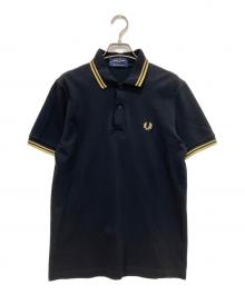 FRED PERRY（フレッドペリー）の古着「ポロシャツ」｜ブラック
