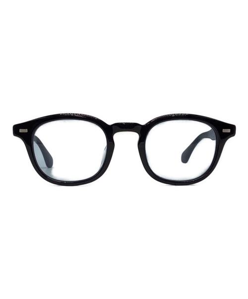 UNITED ARROWS（ユナイテッドアローズ）UNITED ARROWS (ユナイテッドアローズ) KANEKO OPTICAL (金子眼鏡) 眼鏡 ブラック×ブルーの古着・服飾アイテム