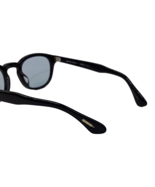 UNITED ARROWS（ユナイテッドアローズ）UNITED ARROWS (ユナイテッドアローズ) KANEKO OPTICAL (金子眼鏡) 眼鏡 ブラック×ブルーの古着・服飾アイテム