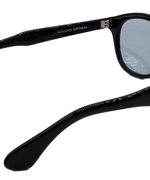 UNITED ARROWS（ユナイテッドアローズ）UNITED ARROWS (ユナイテッドアローズ) KANEKO OPTICAL (金子眼鏡) 眼鏡 ブラック×ブルーの古着・服飾アイテム