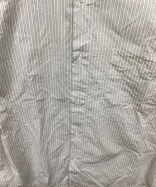STEVEN ALAN（スティーブンアラン）STEVEN ALAN (スティーブンアラン) ストライプシャツ グリーン サイズ:Lの古着・服飾アイテム