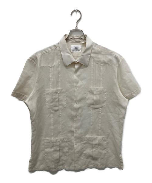 GIVENCHY（ジバンシィ）GIVENCHY (ジバンシィ) キューバシャツ アイボリー サイズ:XLの古着・服飾アイテム