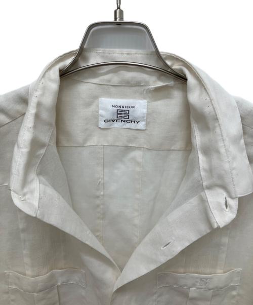 GIVENCHY（ジバンシィ）GIVENCHY (ジバンシィ) キューバシャツ アイボリー サイズ:XLの古着・服飾アイテム