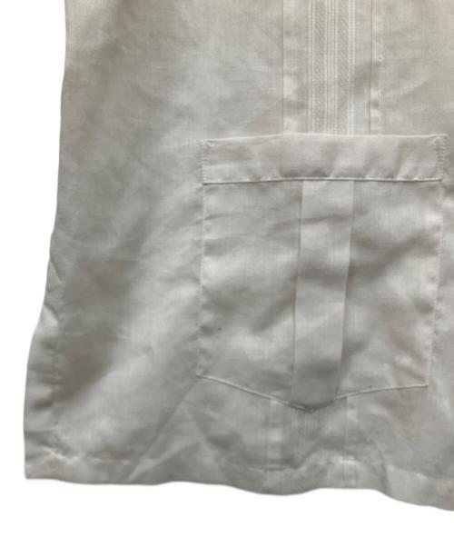 GIVENCHY（ジバンシィ）GIVENCHY (ジバンシィ) キューバシャツ アイボリー サイズ:XLの古着・服飾アイテム