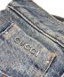 中古・古着 GUCCI (グッチ) デニムパンツ インディゴ サイズ:46：11000円