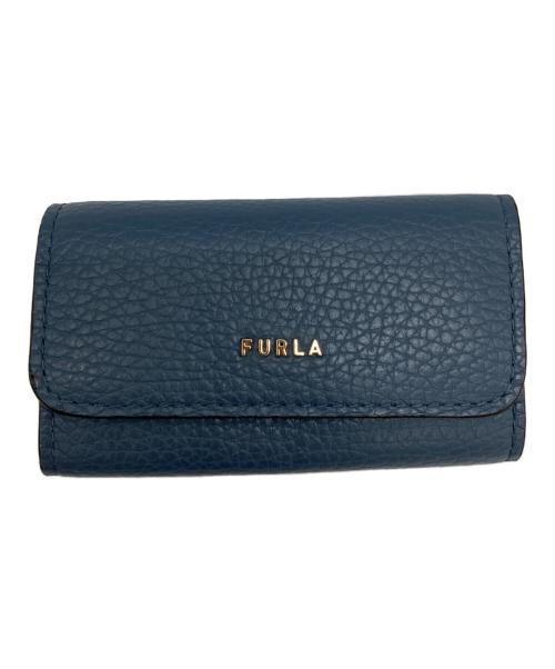 FURLA（フルラ）FURLA (フルラ) キーケース ブルーの古着・服飾アイテム