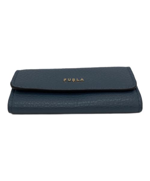 FURLA（フルラ）FURLA (フルラ) キーケース ブルーの古着・服飾アイテム
