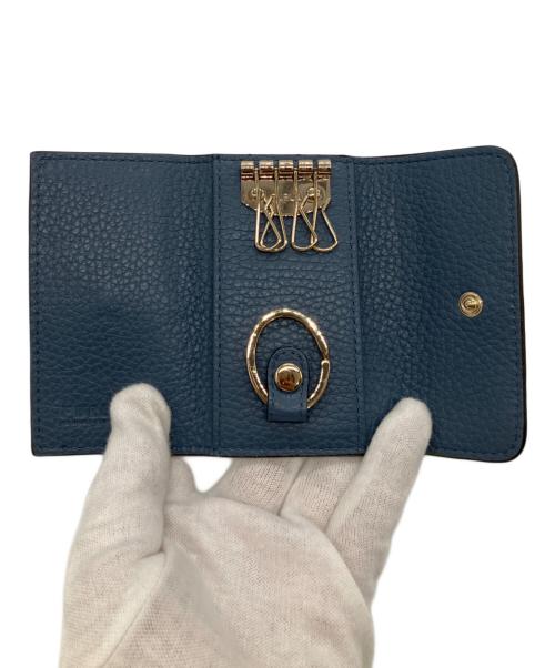 FURLA（フルラ）FURLA (フルラ) キーケース ブルーの古着・服飾アイテム