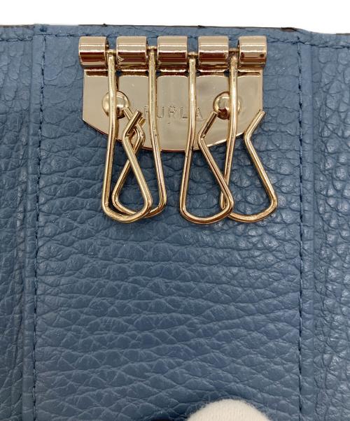FURLA（フルラ）FURLA (フルラ) キーケース ブルーの古着・服飾アイテム