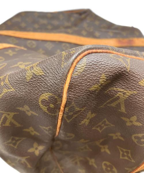 LOUIS VUITTON（ルイ ヴィトン）LOUIS VUITTON (ルイ ヴィトン) キーポル・バンドリエール55/ボストンバッグ ブラウン×カーキの古着・服飾アイテム