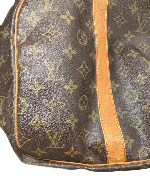 LOUIS VUITTON（ルイ ヴィトン）LOUIS VUITTON (ルイ ヴィトン) キーポル・バンドリエール55/ボストンバッグ ブラウン×カーキの古着・服飾アイテム