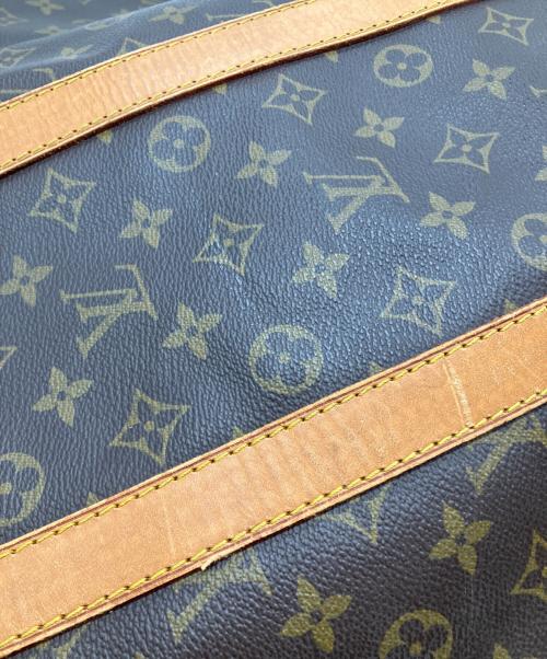 LOUIS VUITTON（ルイ ヴィトン）LOUIS VUITTON (ルイ ヴィトン) キーポル・バンドリエール55/ボストンバッグ ブラウン×カーキの古着・服飾アイテム