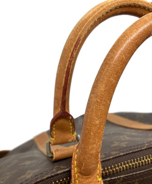 LOUIS VUITTON（ルイ ヴィトン）LOUIS VUITTON (ルイ ヴィトン) キーポル・バンドリエール55/ボストンバッグ ブラウン×カーキの古着・服飾アイテム