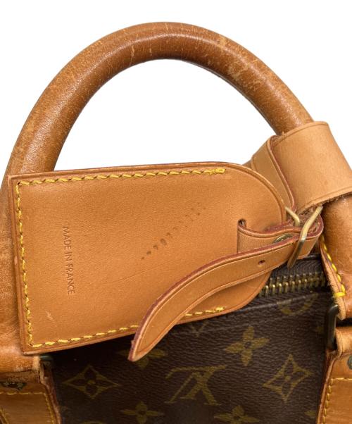 LOUIS VUITTON（ルイ ヴィトン）LOUIS VUITTON (ルイ ヴィトン) キーポル・バンドリエール55/ボストンバッグ ブラウン×カーキの古着・服飾アイテム