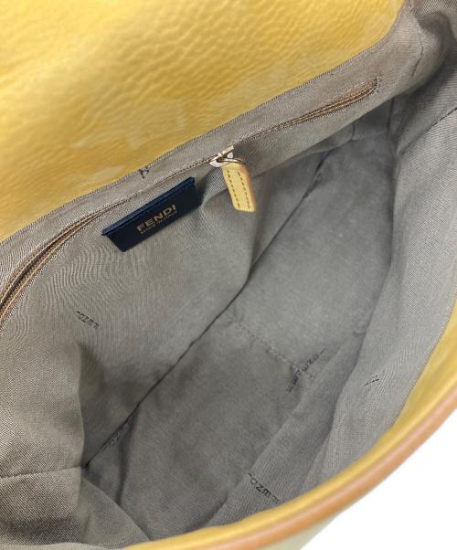 FENDI（フェンディ）FENDI (フェンディ) ヌバックマンマバケット イエローの古着・服飾アイテム