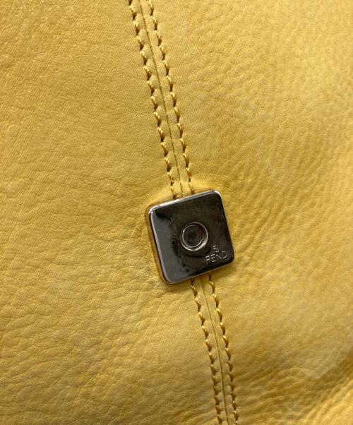 FENDI（フェンディ）FENDI (フェンディ) ヌバックマンマバケット イエローの古着・服飾アイテム