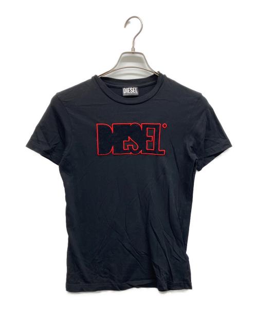 DIESEL（ディーゼル）DIESEL (ディーゼル) Tシャツ ブラック サイズ:12の古着・服飾アイテム