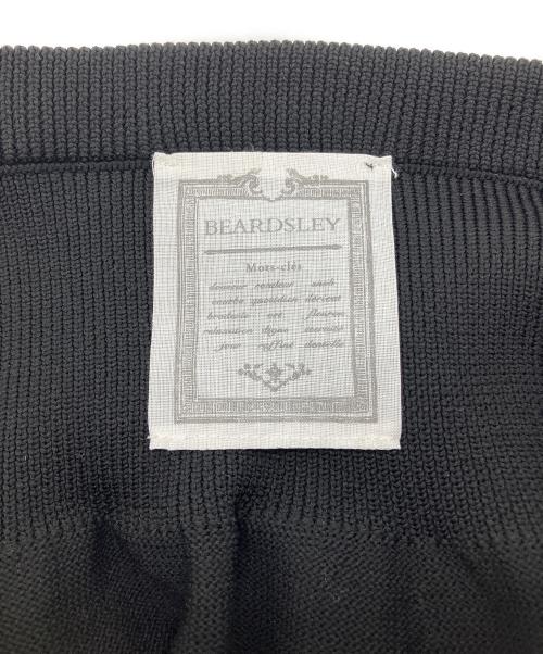 BEARDSLEY（ビアズリー）BEARDSLEY (ビアズリー) コクーンシルエットニットスカート ブラック サイズ:Freeの古着・服飾アイテム