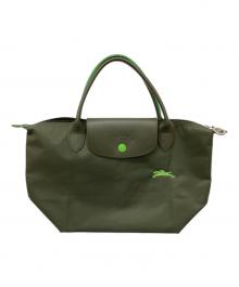 LONGCHAMP（ロンシャン）の古着「トートバッグ」｜グリーン