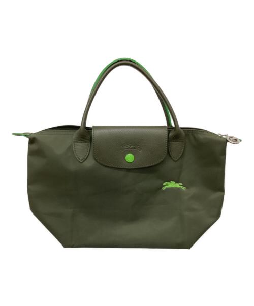 LONGCHAMP（ロンシャン）LONGCHAMP (ロンシャン) トートバッグ グリーンの古着・服飾アイテム