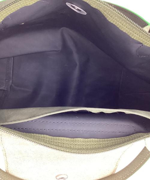 LONGCHAMP（ロンシャン）LONGCHAMP (ロンシャン) トートバッグ グリーンの古着・服飾アイテム