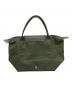 LONGCHAMP (ロンシャン) トートバッグ グリーン：5000円