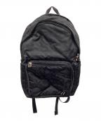 PORTERポーター）の古着「MONOGRAM DAYPACK」｜ブラック
