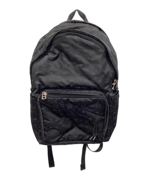 PORTER（ポーター）PORTER (ポーター) MONOGRAM DAYPACK ブラックの古着・服飾アイテム