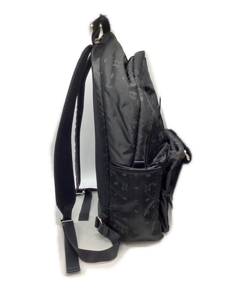 PORTER（ポーター）PORTER (ポーター) MONOGRAM DAYPACK ブラックの古着・服飾アイテム