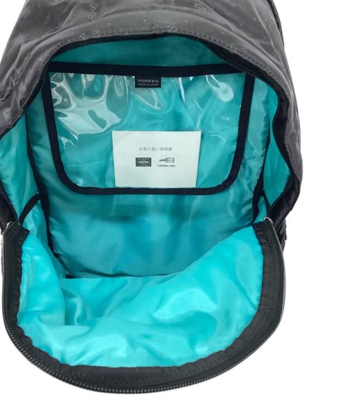 PORTER（ポーター）PORTER (ポーター) MONOGRAM DAYPACK ブラックの古着・服飾アイテム