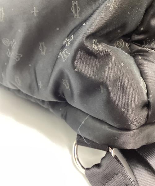 PORTER（ポーター）PORTER (ポーター) MONOGRAM DAYPACK ブラックの古着・服飾アイテム
