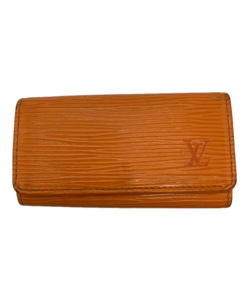LOUIS VUITTON（ルイ ヴィトン）LOUIS VUITTON (ルイ ヴィトン) エピ ミュルティクレ6 キーケース オレンジの古着・服飾アイテム