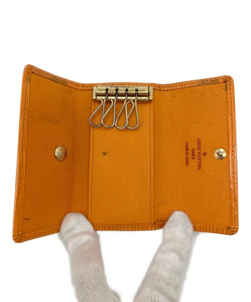 LOUIS VUITTON（ルイ ヴィトン）LOUIS VUITTON (ルイ ヴィトン) エピ ミュルティクレ6 キーケース オレンジの古着・服飾アイテム