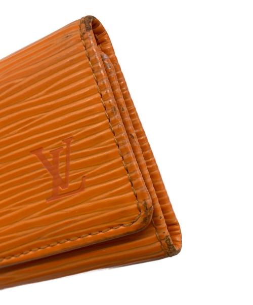 LOUIS VUITTON（ルイ ヴィトン）LOUIS VUITTON (ルイ ヴィトン) エピ ミュルティクレ6 キーケース オレンジの古着・服飾アイテム