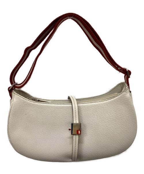 BALLY（バリー）BALLY (バリー) トレインスポッティングワンショルダーバッグ ベージュの古着・服飾アイテム
