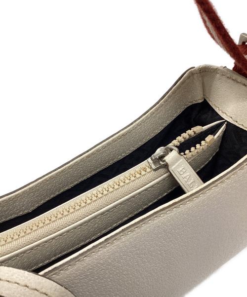BALLY（バリー）BALLY (バリー) トレインスポッティングワンショルダーバッグ ベージュの古着・服飾アイテム