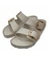 BIRKENSTOCK（ビルケンシュトック）の古着「アリゾナビッグバックルサンダル」｜ホワイト