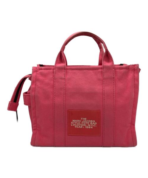 MARC JACOBS（マークジェイコブス）MARC JACOBS (マークジェイコブス) ザ キャンバス トート バッグ ミディアム ピンクの古着・服飾アイテム