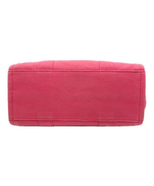 MARC JACOBS（マークジェイコブス）MARC JACOBS (マークジェイコブス) ザ キャンバス トート バッグ ミディアム ピンクの古着・服飾アイテム