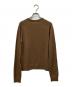 MUSE de Deuxieme Classe (ミューズ ドゥーズィエム クラス) WISH クルーネックプルオーバー ブラウン サイズ:表記なし：14000円